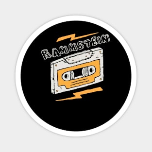 Vintage -Rammstein Magnet